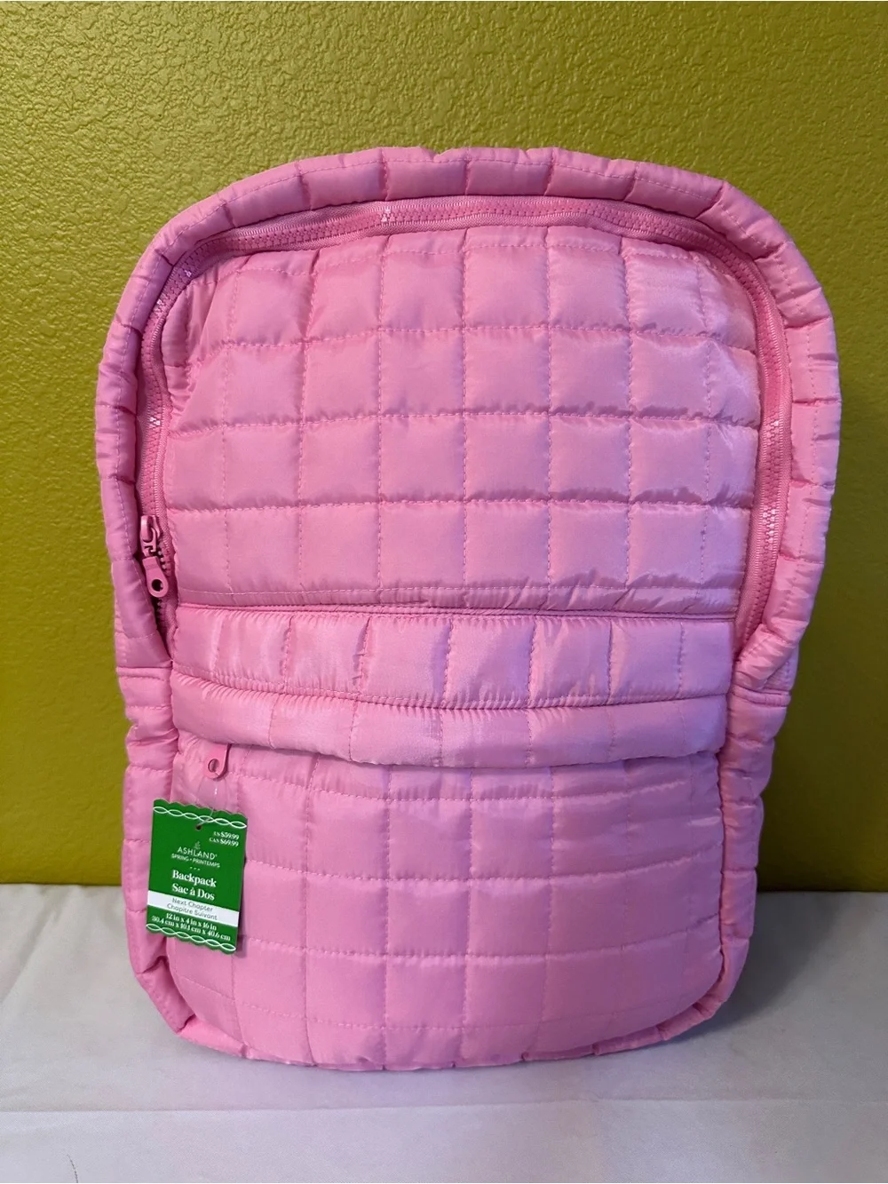 Quilted Backpack